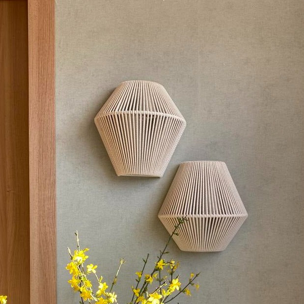Lámpara de pared Artesanal Baure