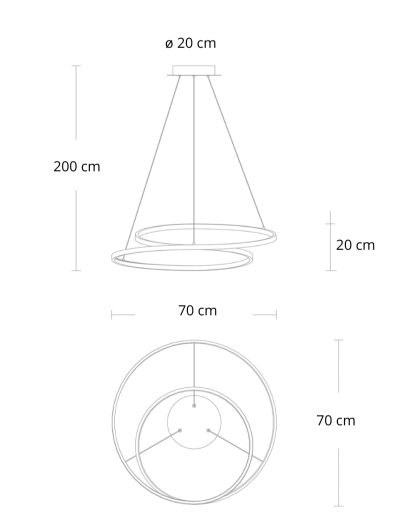Lámpara de techo Caloocan