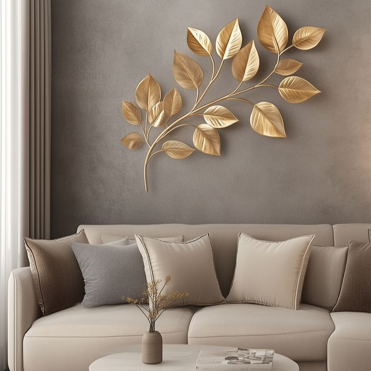 Aplique de pared Rama con Hojas