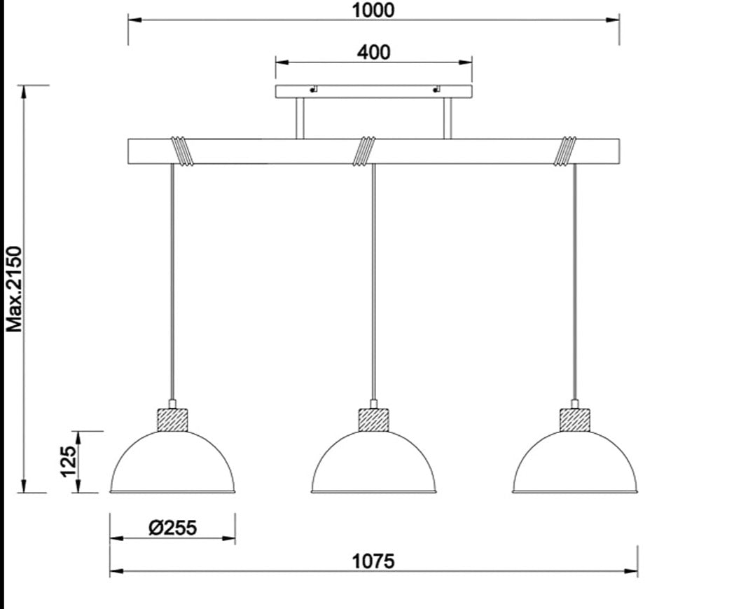 Lámpara de techo Arequipa