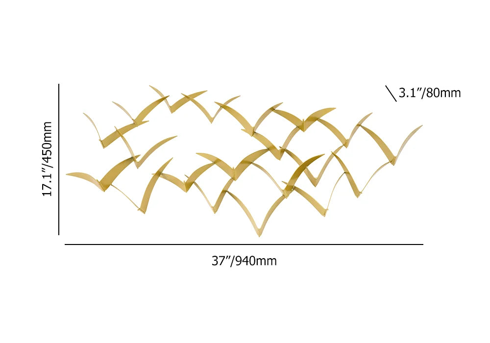 Aplique de pared Gaviotas