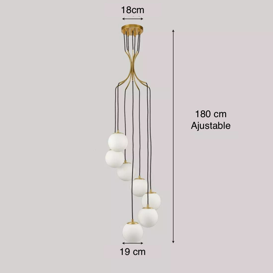 Lámpara de techo Montero