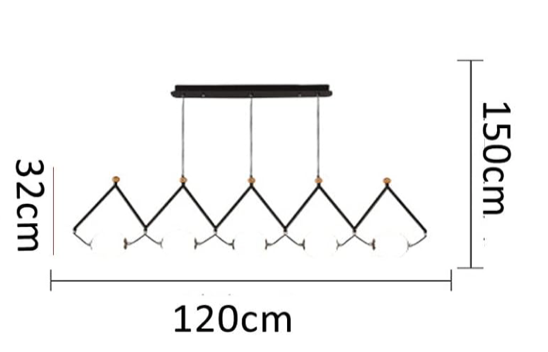 Lámpara de techo Akita