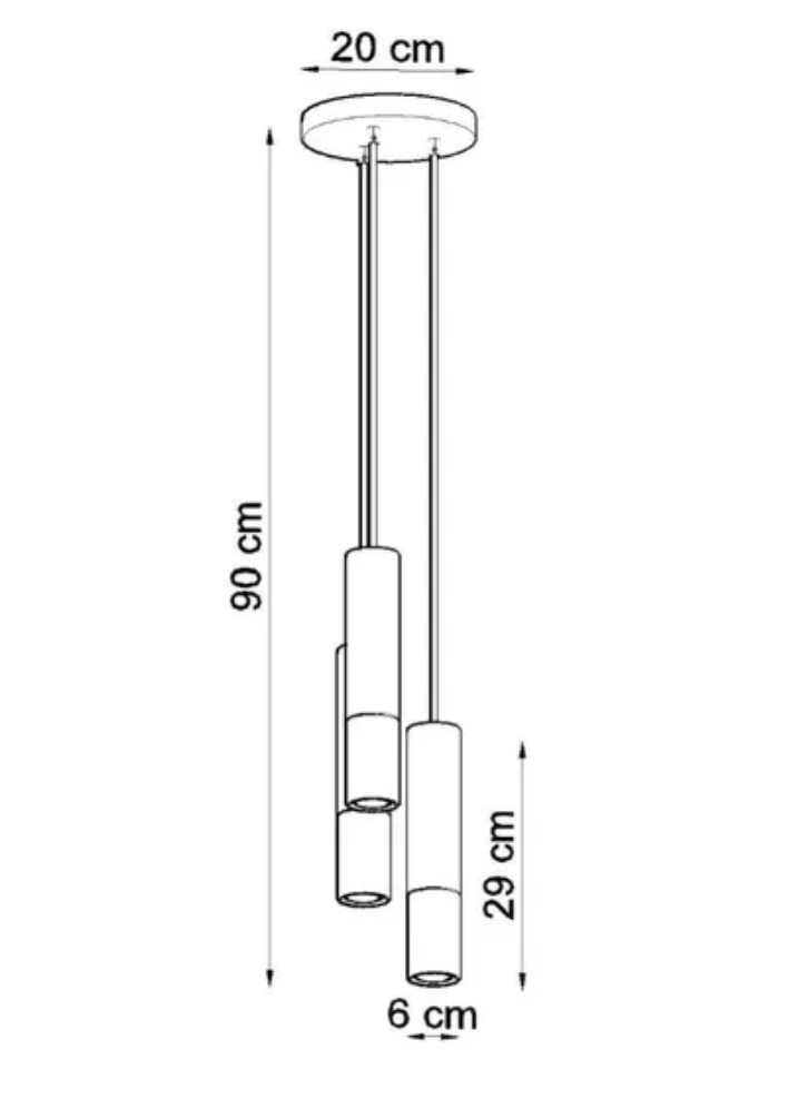 Lámpara de techo Corfu