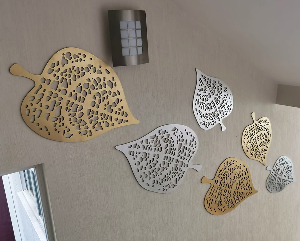 Aplique de pared Folhas