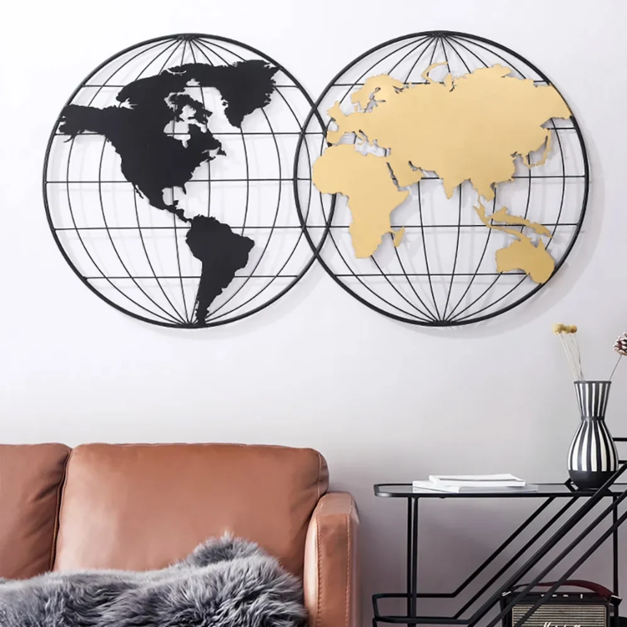 Aplique de pared Mapamundo