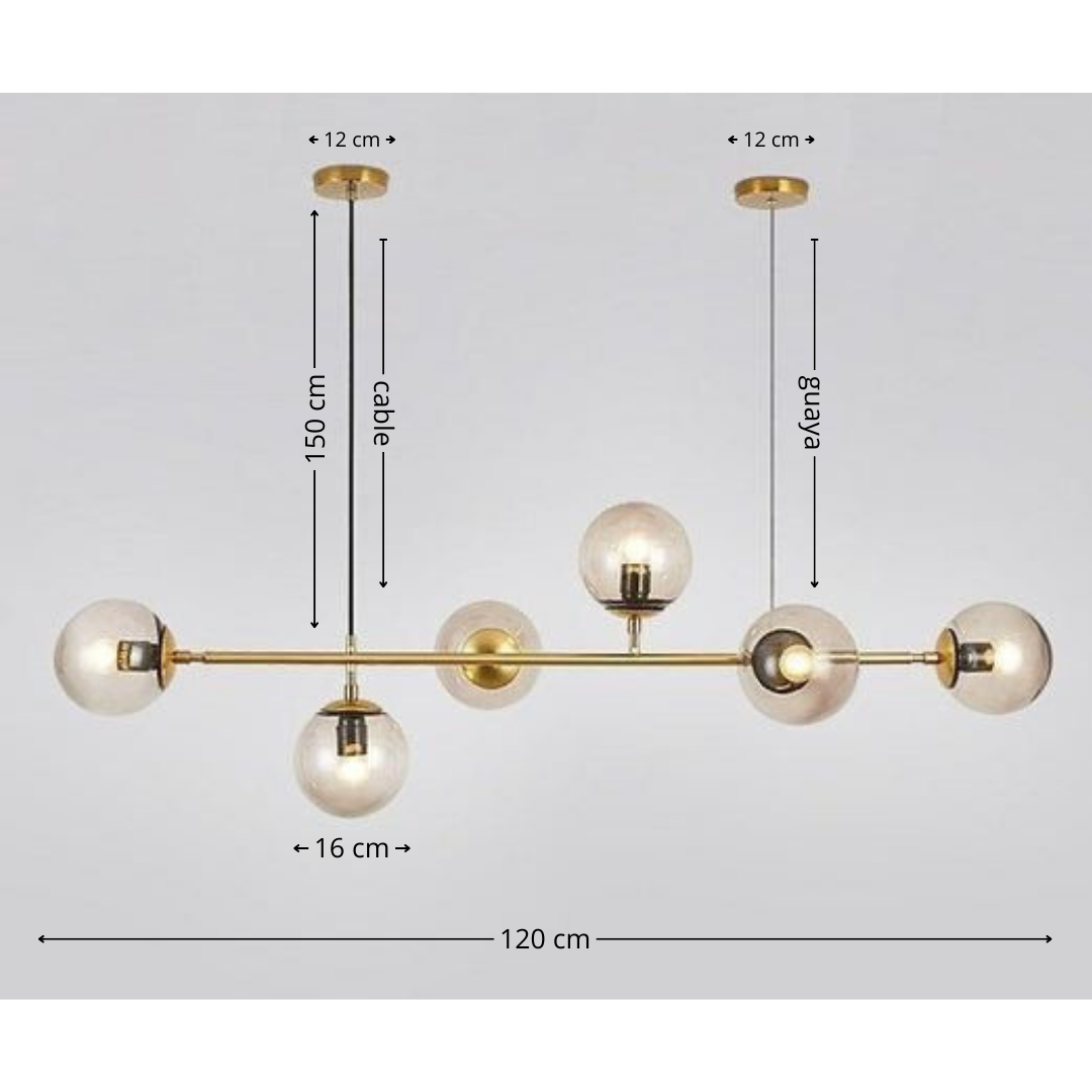 Lampara de techo Constantinopla