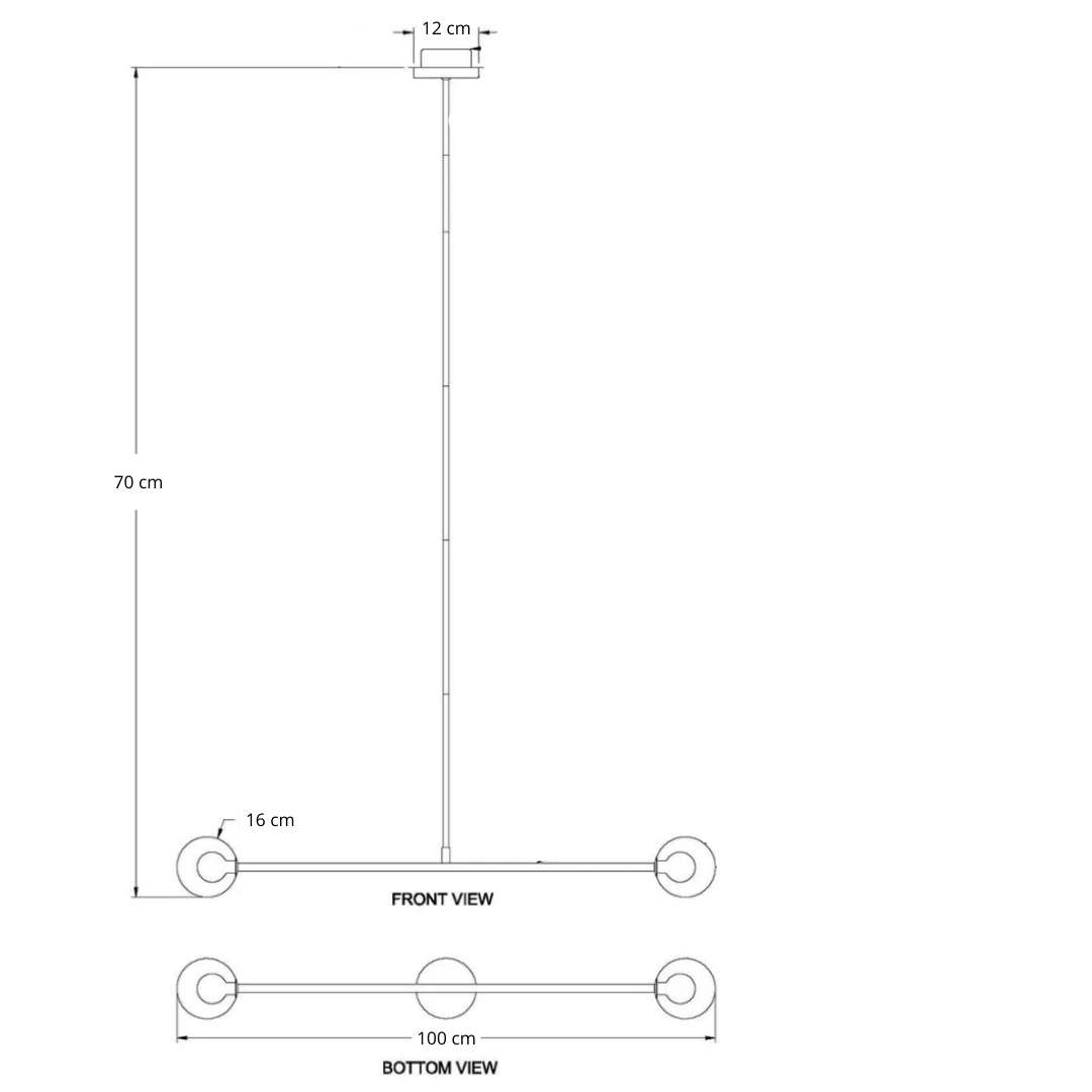 Lámpara de techo Bogotá