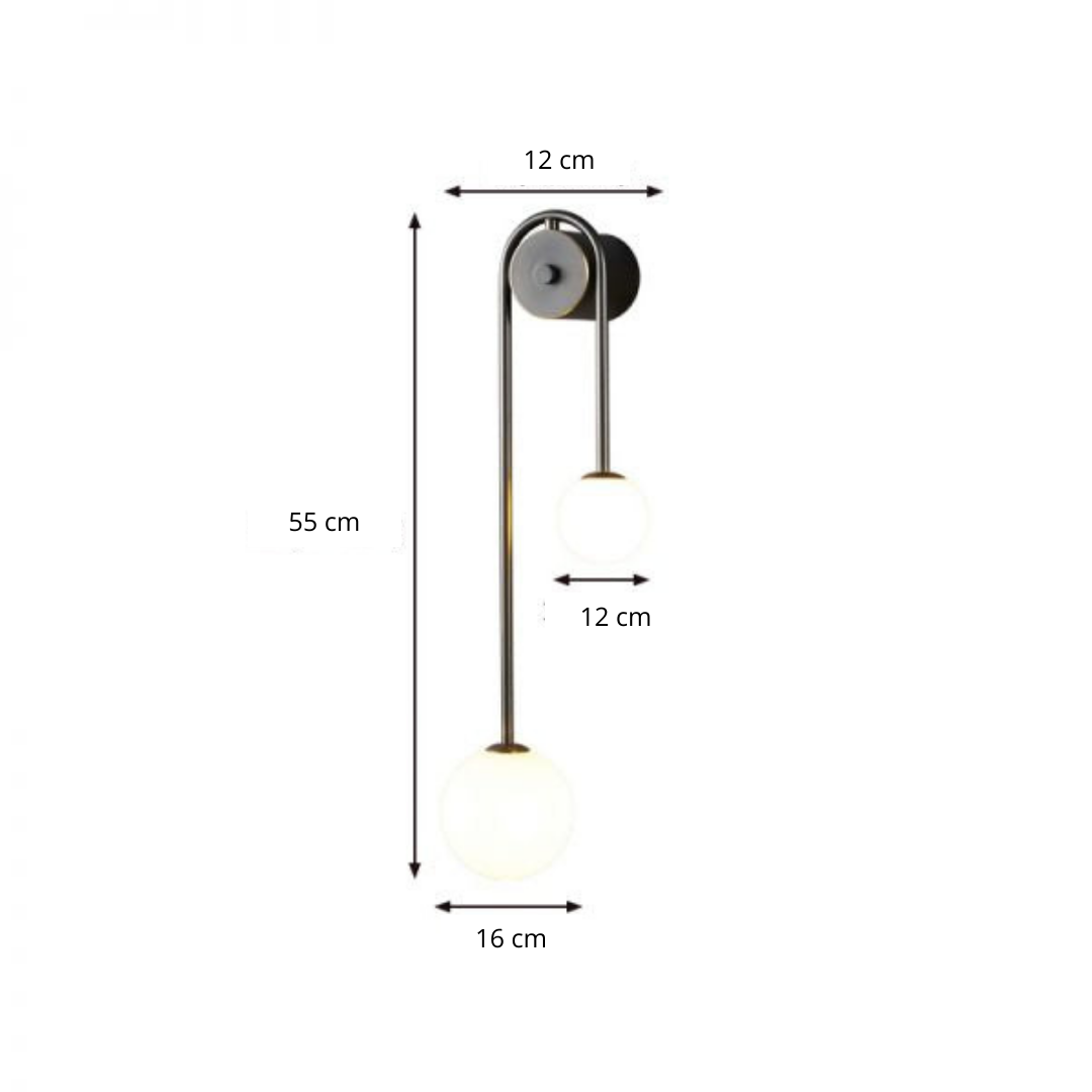 Lámpara de pared Mahal
