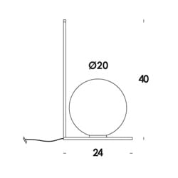 Lámpara de mesa Lezant