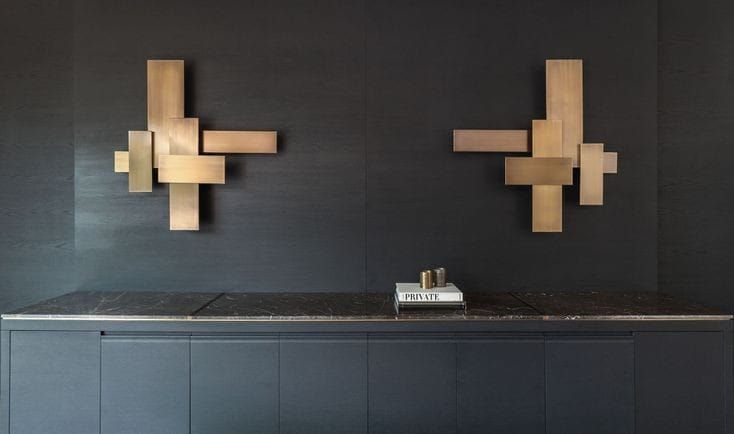 Escultura de pared Lato