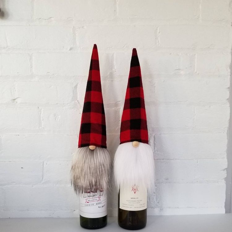 Gorro Navideño para Vino