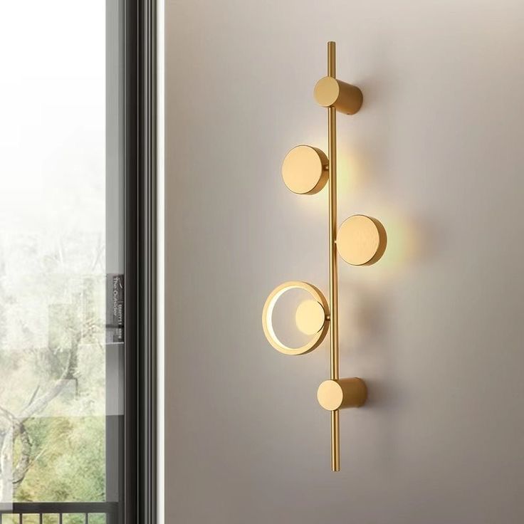 Aplique decorativo con luz Helm