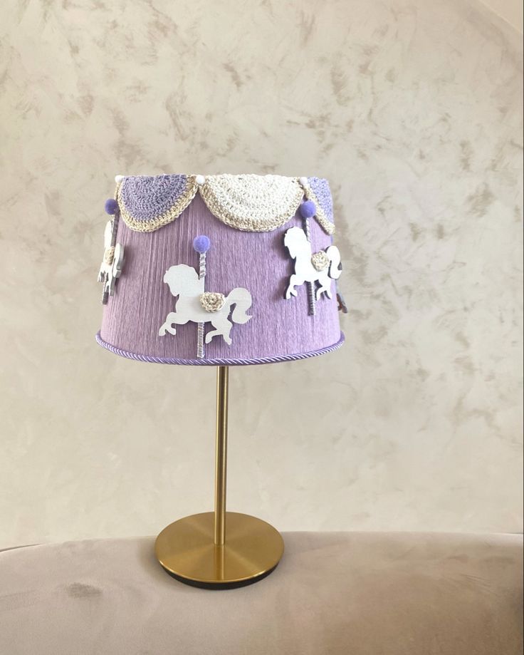 Lámpara Infantil Artesanal de mesa