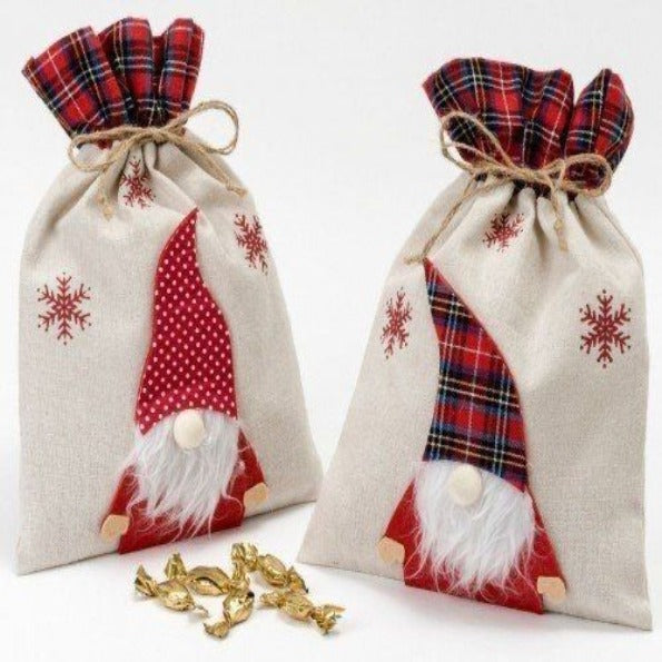 Bolsas decorativas navideñas
