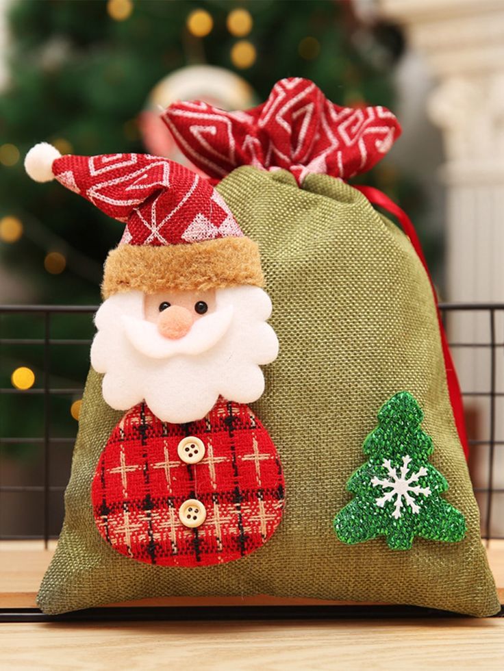 Bolsas decorativas navideñas