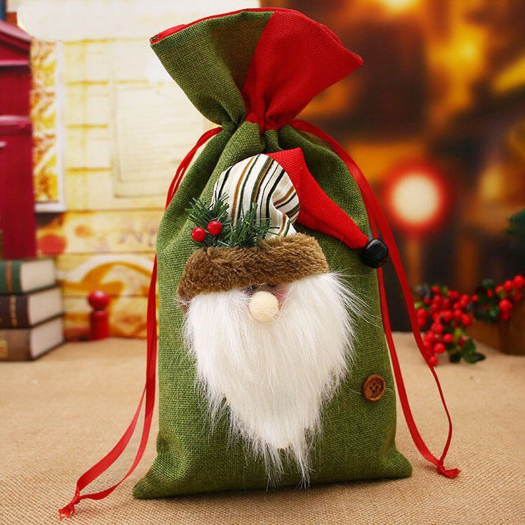Bolsas decorativas navideñas