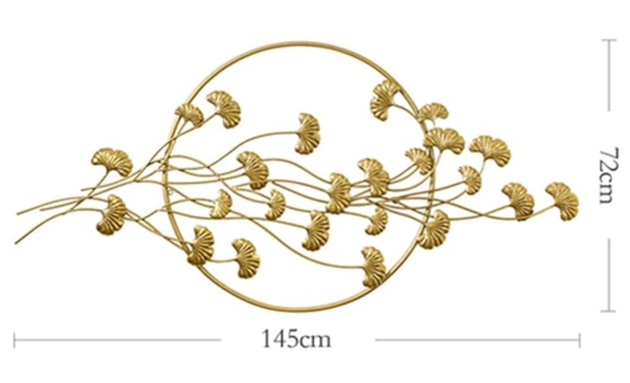 Aplique de pared Fleurs