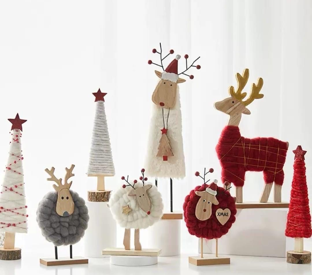 Figuras navideñas de mesa