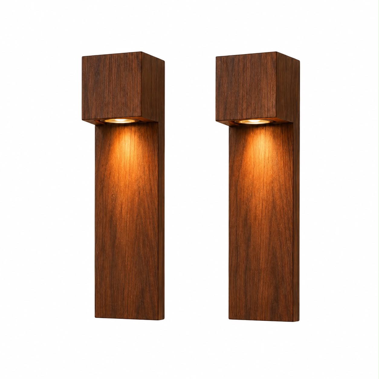 Lámpara de madera Hovar