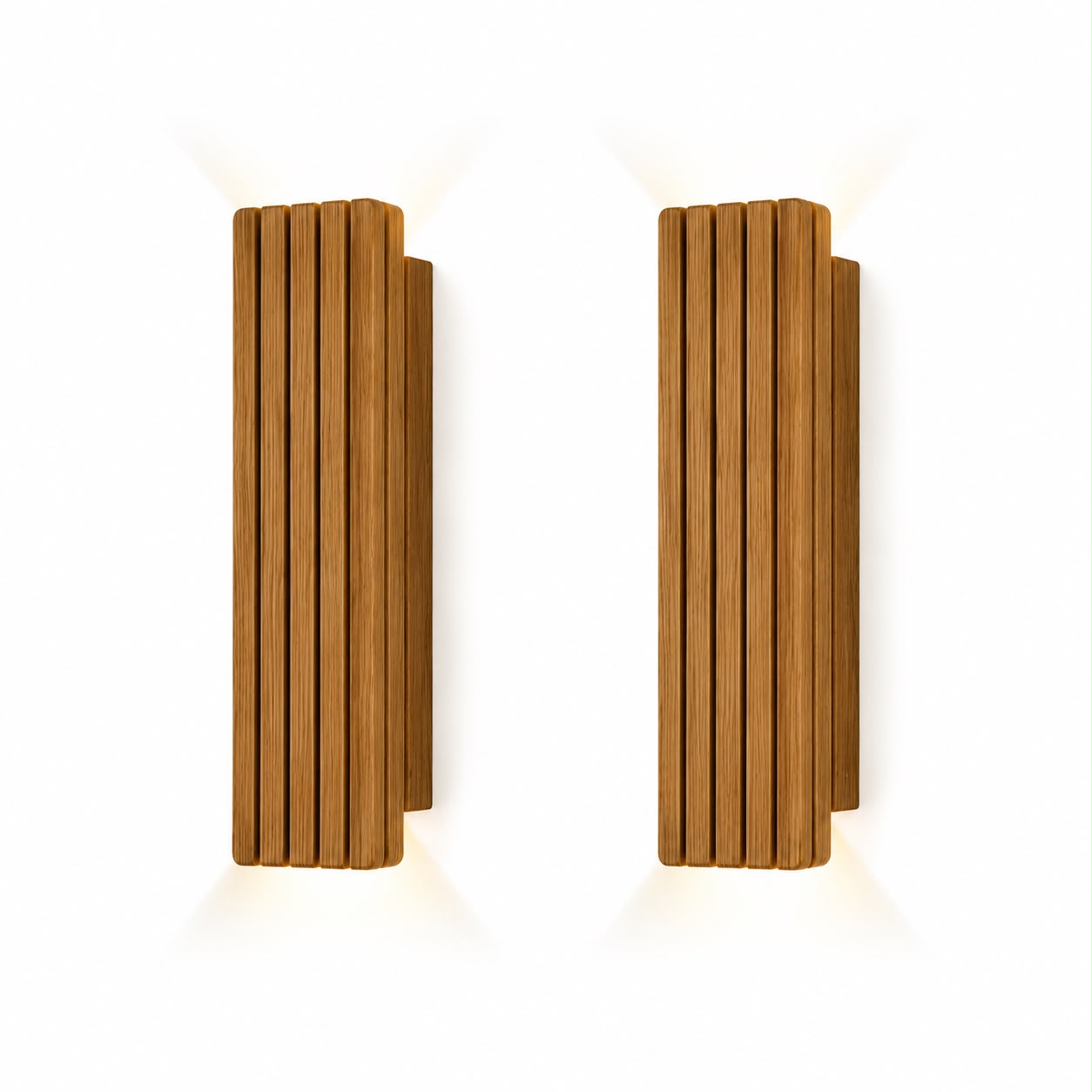 Lámpara de madera Saona