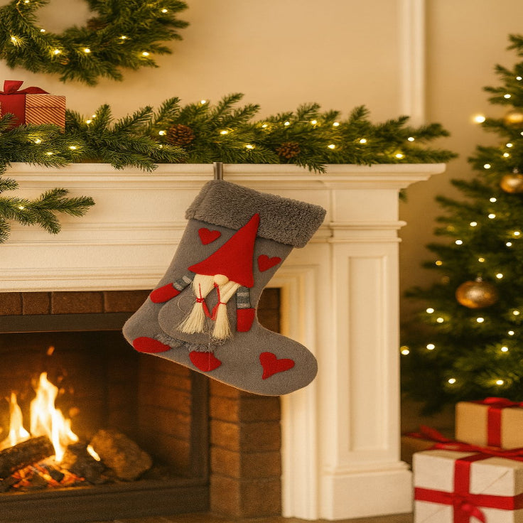 Bota Navideña Gnomo Promoción