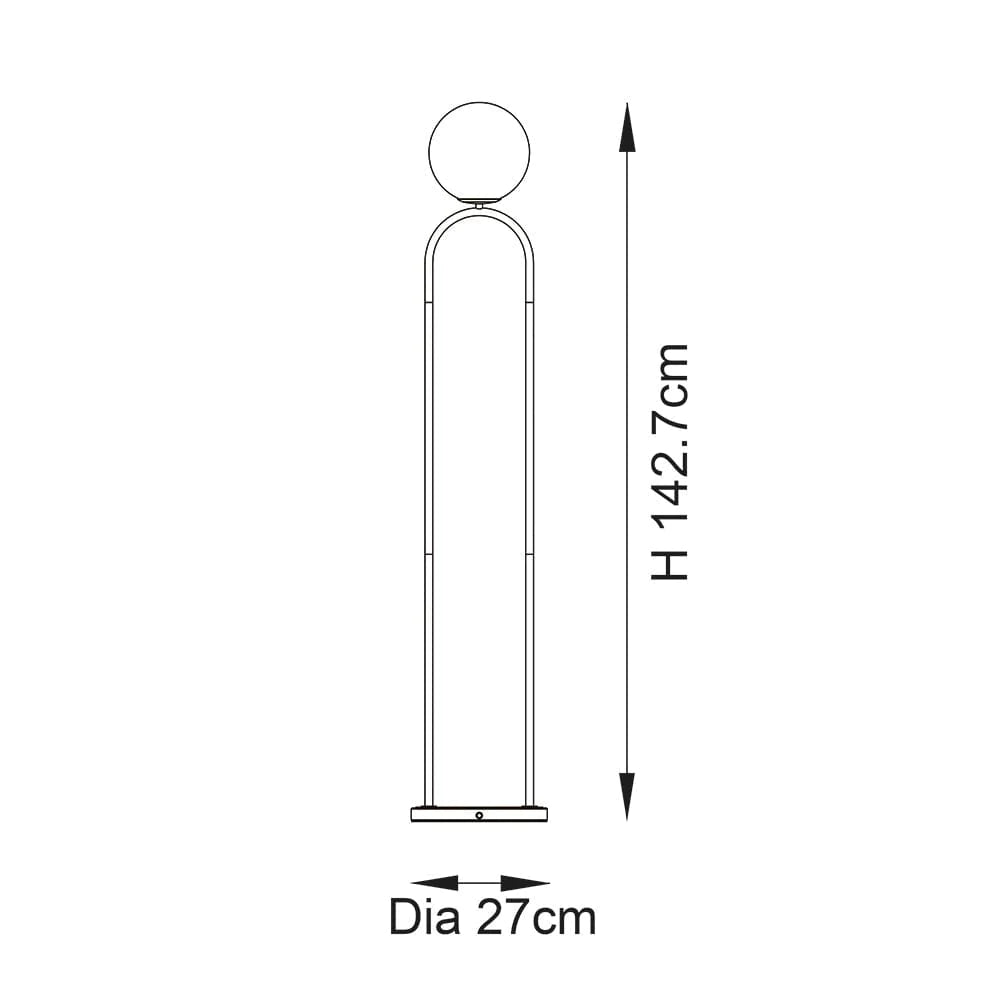 Lámpara de piso Mandra