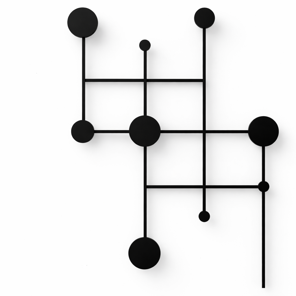 Estructura decorativa para pared