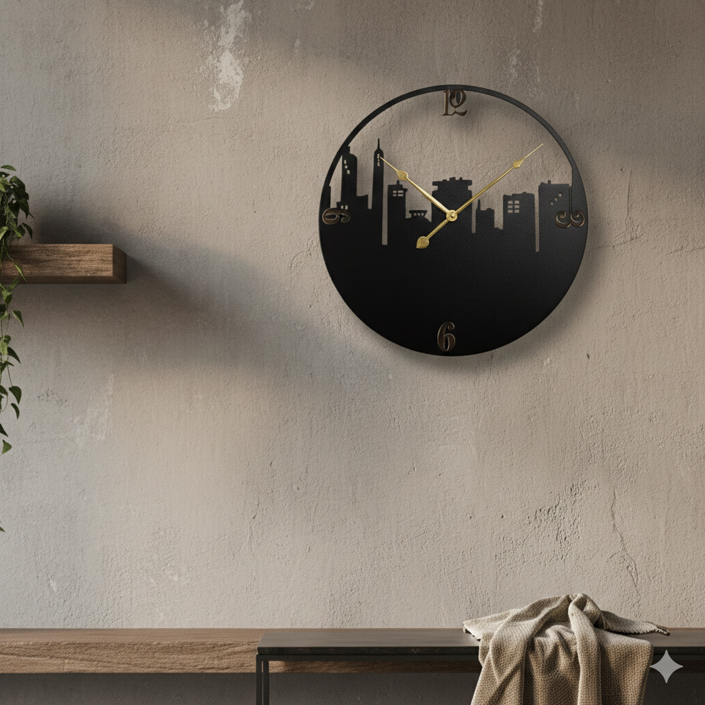 Reloj de pared City