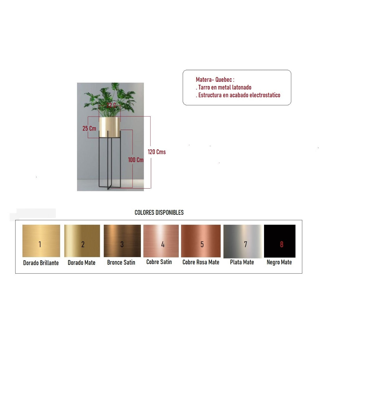 Matera de piso. Quebec