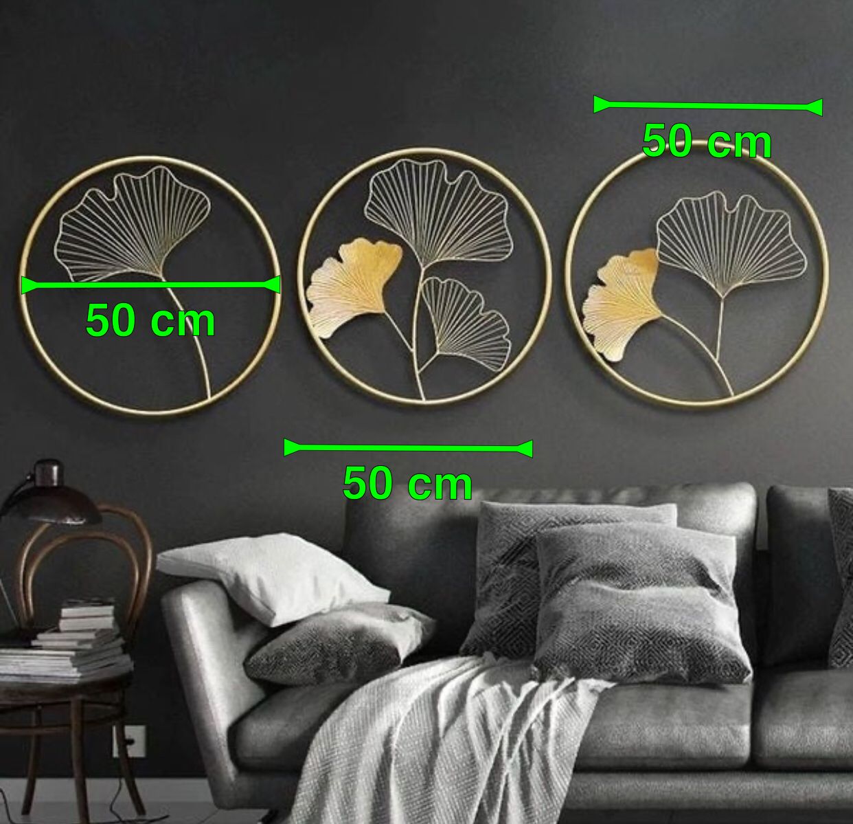 Apliques de pared 3 Flores