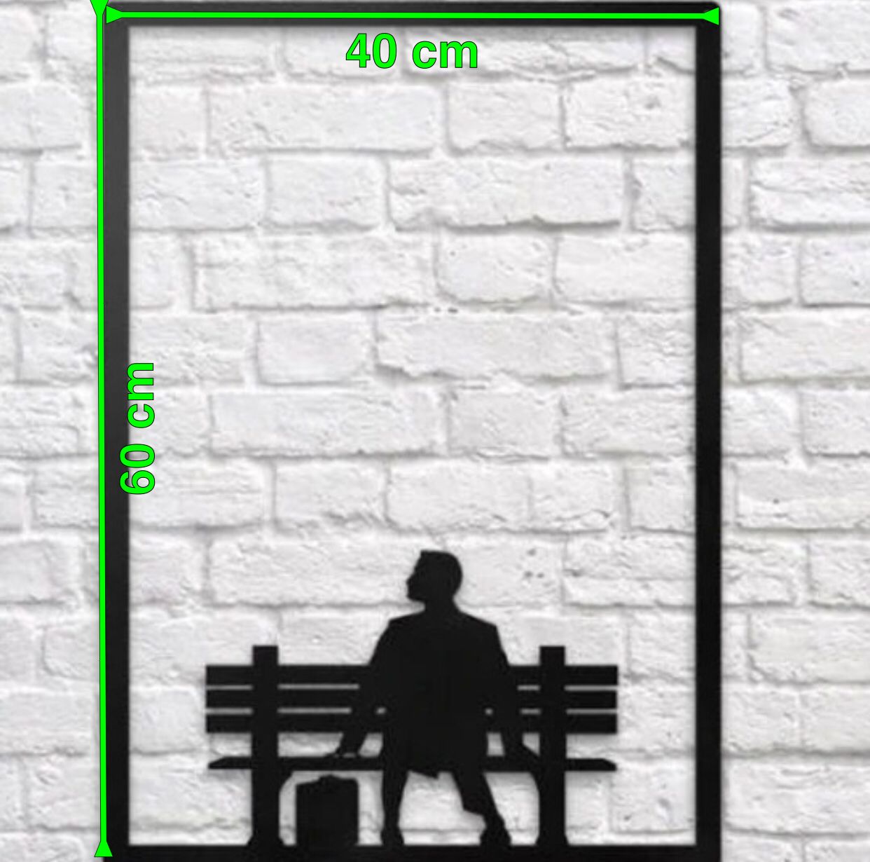 Aplique de pared Forrest Gump