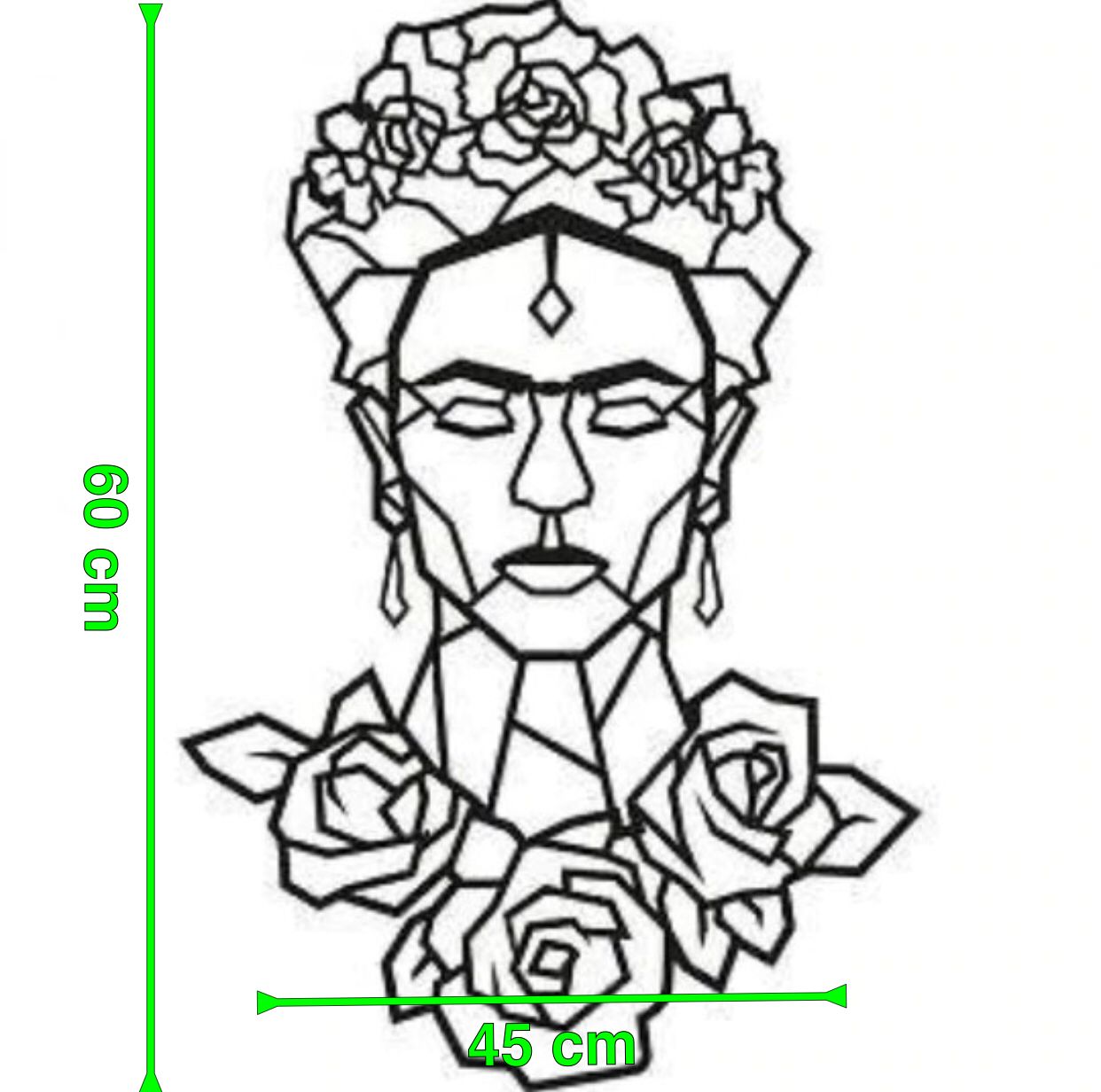 Aplique de pared Frida Kalho