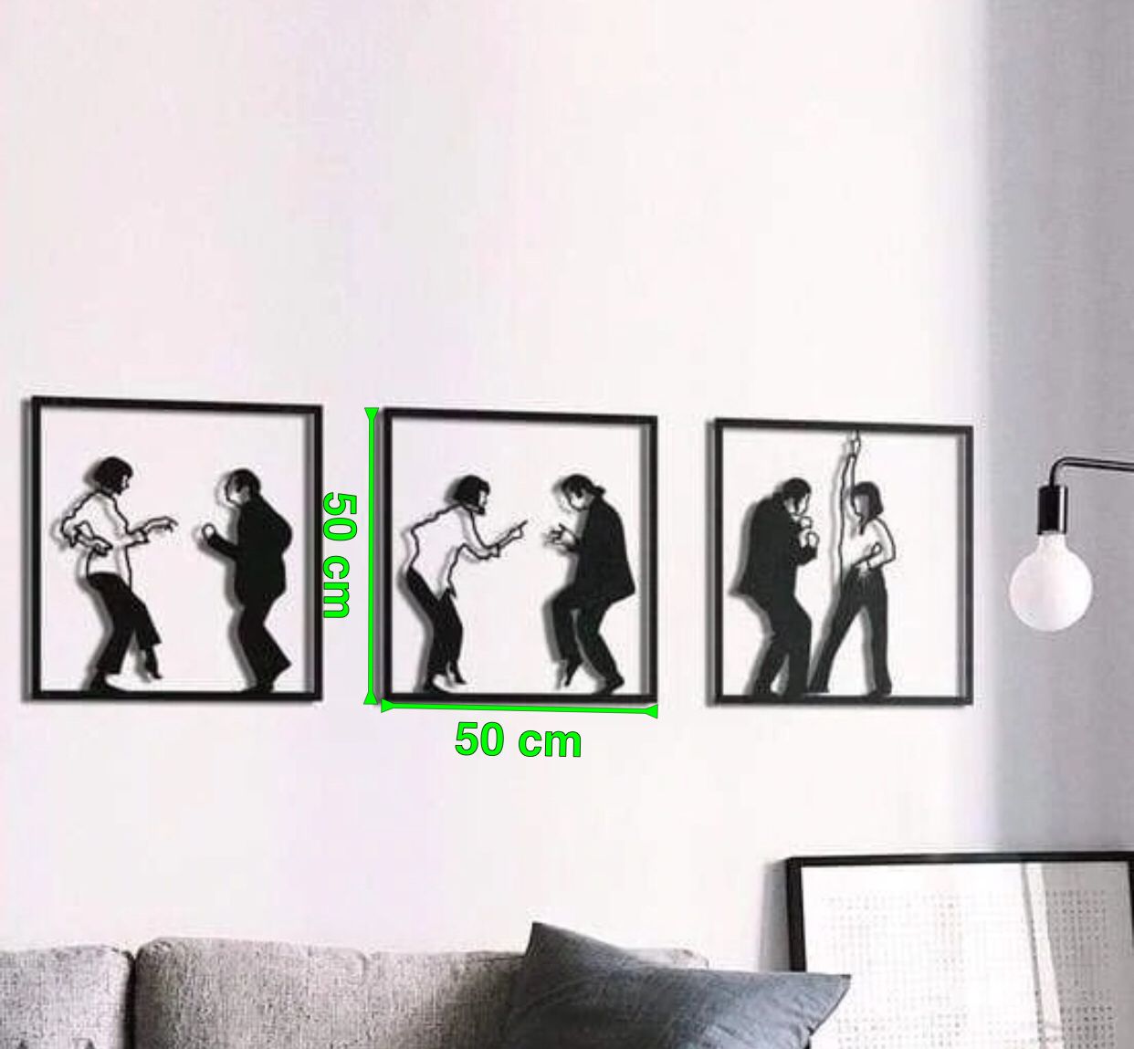 Aplique de pared Pulp Fiction