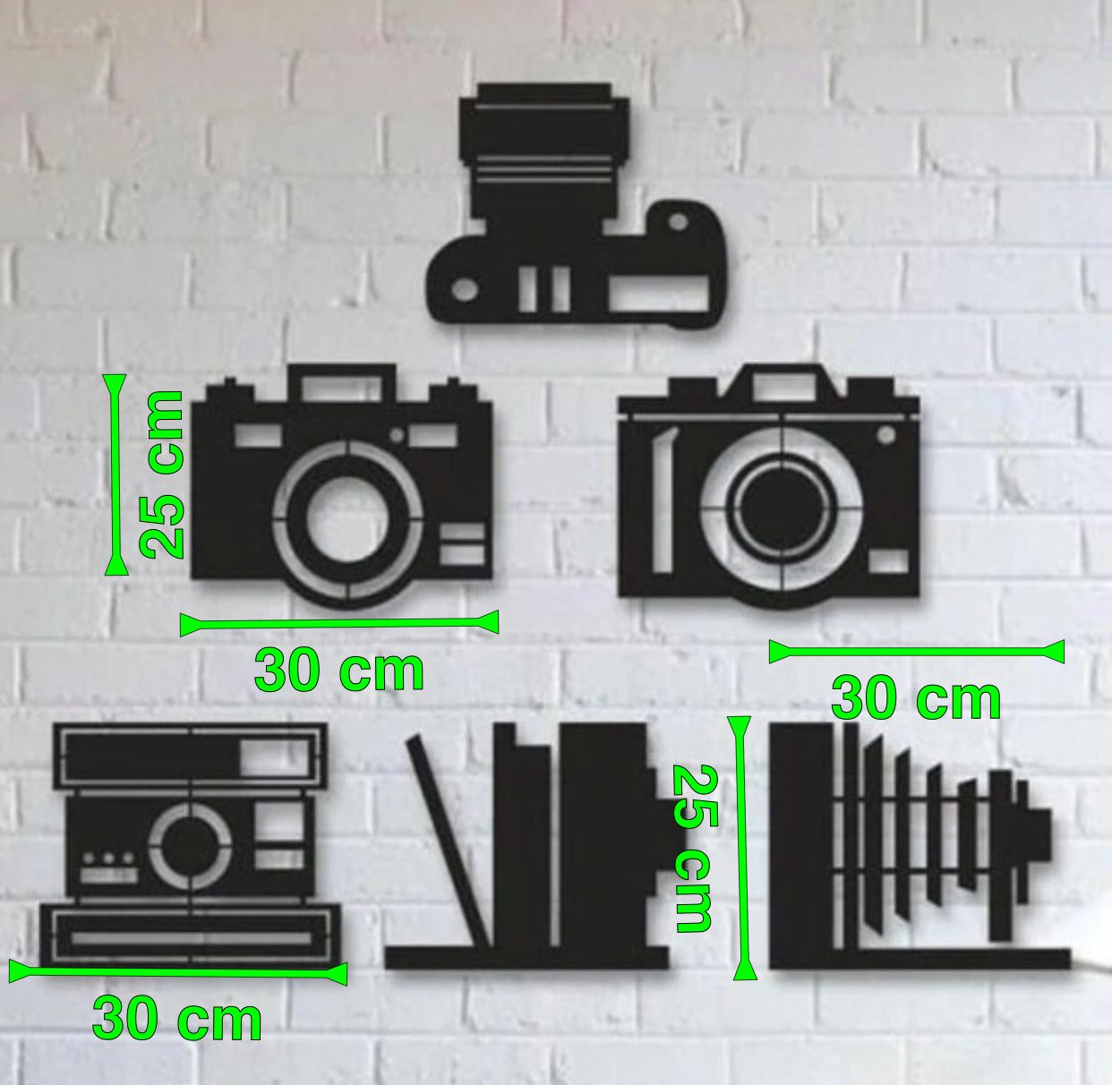 Aplique de pared Camaras Fotográficas