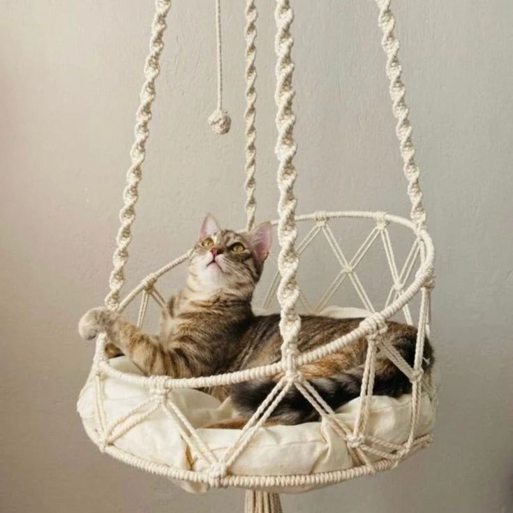 Hamaca tejido para gato Perse