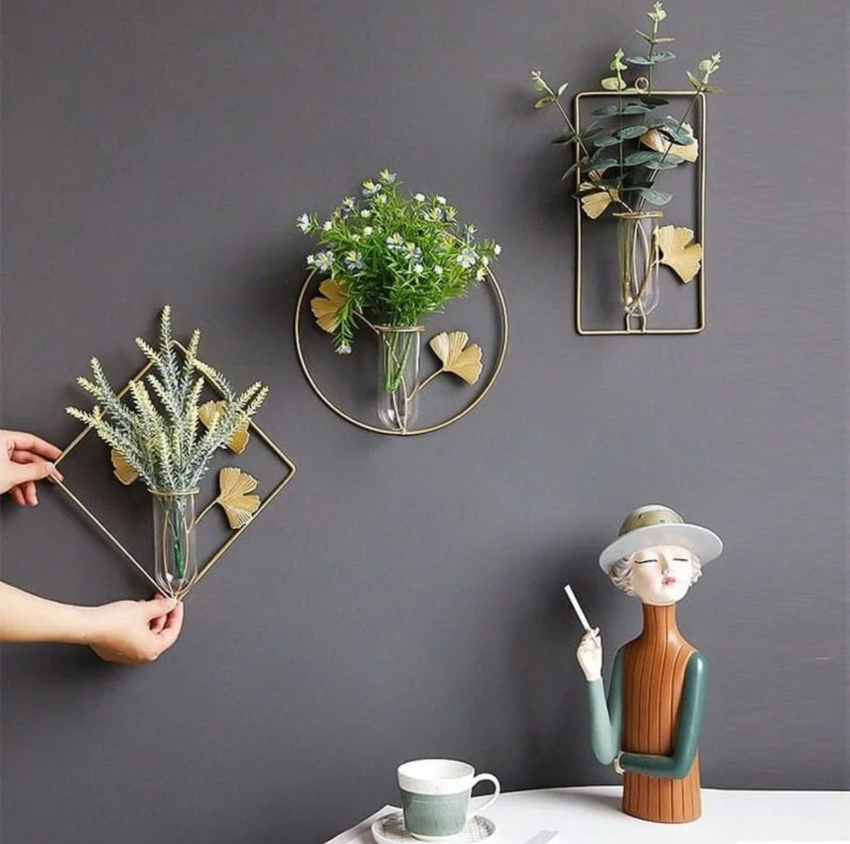 Florero de pared