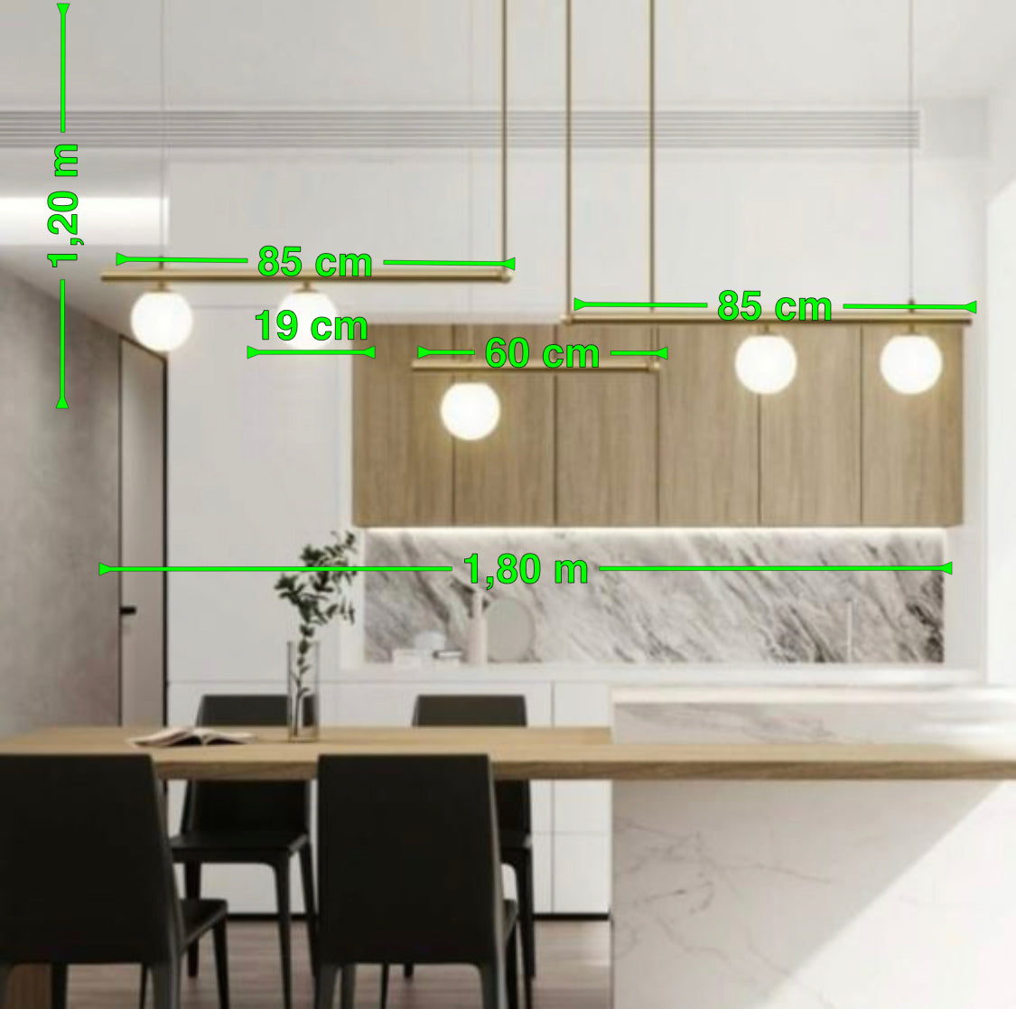 Lámpara de teho Turin