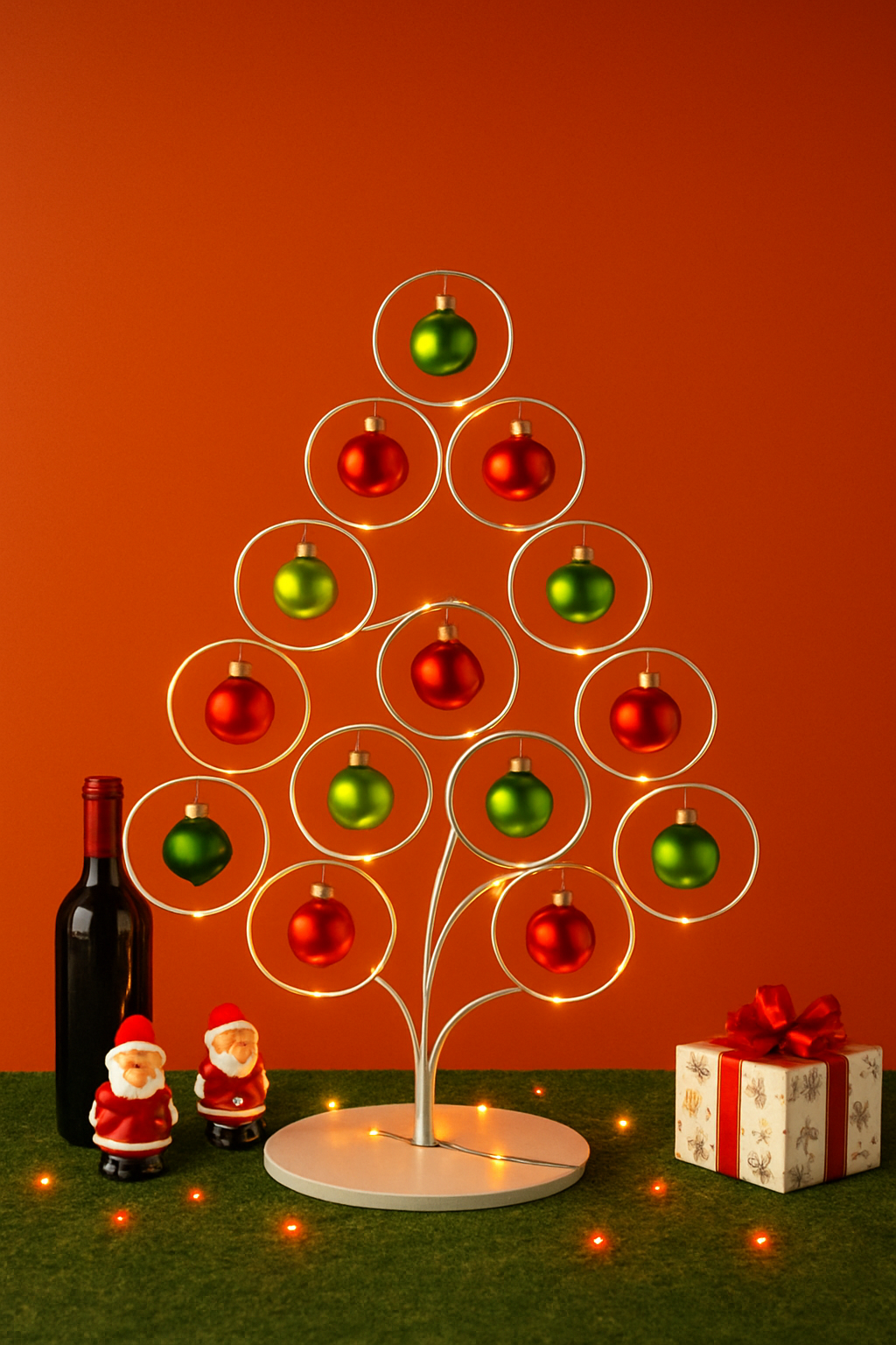 Árbol Navideño Gaspar Plateado Promoción