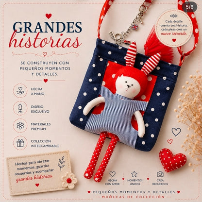 Bolsa con muñeca Elba