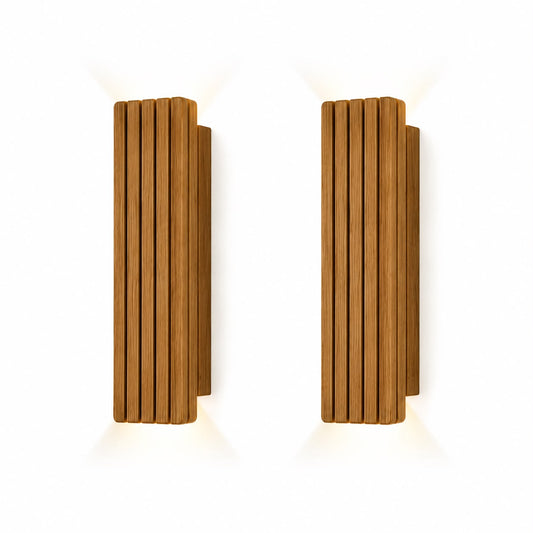Lámpara de madera Saona