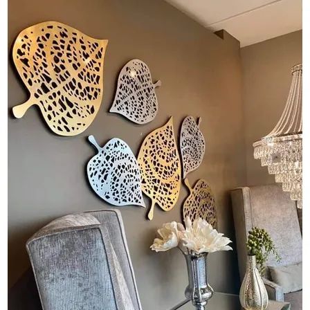 Aplique de pared Folhas