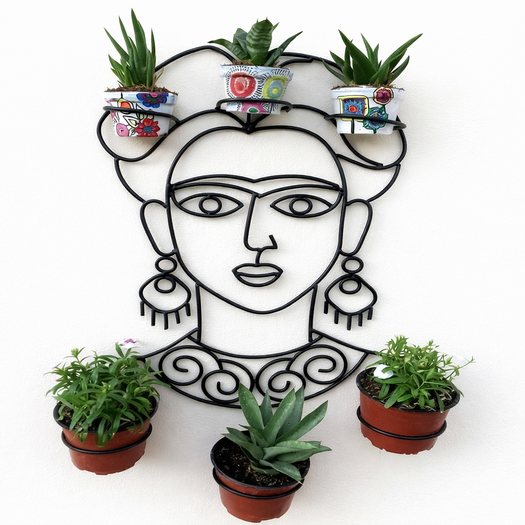 Aplique Frida para materas