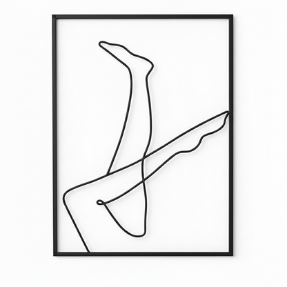 Aplique de pared Piernas