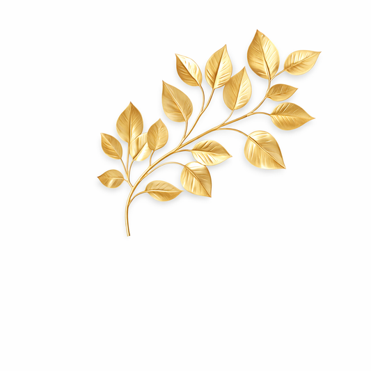 Aplique de pared Rama con Hojas