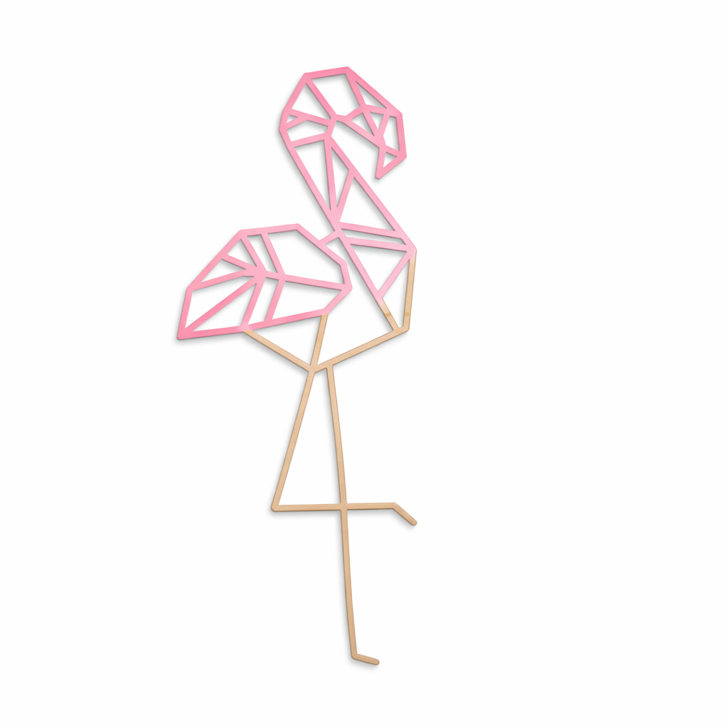 Aplique de pared Flamingo