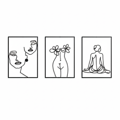 Aplique de pared Femenina