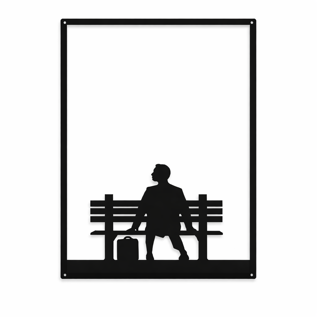 Aplique de pared Forrest Gump