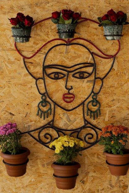 Aplique Frida para materas