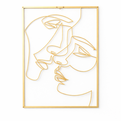 Aplique de pared Rostros